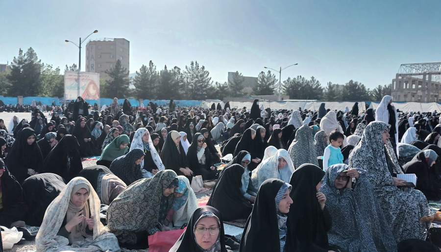 برپایی نماز عید فطر در کرمان